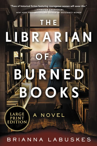 The Librarian of Burned Books: A Novel book cover by Brianna Labuskes
