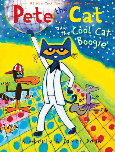 Pete the Cat and the Cool Cat Boogie (Pete the Cat) book cover by James Dean, Kimberly Dean