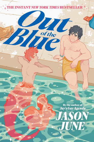 Out of the Blue book cover by Jason June