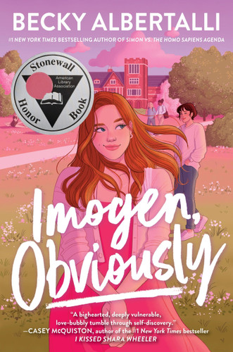 Imogen, Obviously book cover by Becky Albertalli