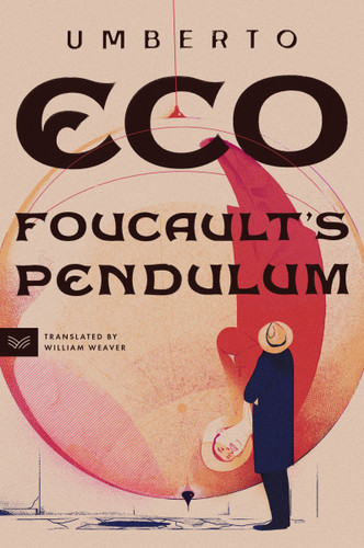 Foucault's Pendulum book cover by Umberto Eco