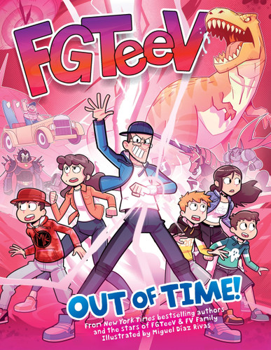 FGTeeV: Out of Time!: A Graphic Novel (FGTeeV #8) book cover by FGTeeV