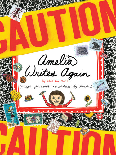 Amelia Writes Again (Amelia) book cover by Marissa Moss