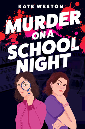 Murder on a School Night book cover by Kate Weston