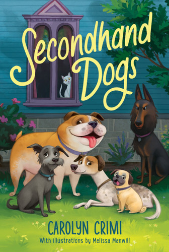 Secondhand Dogs book cover by Carolyn Crimi