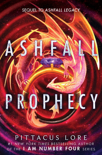 Ashfall Prophecy book cover by Pittacus Lore