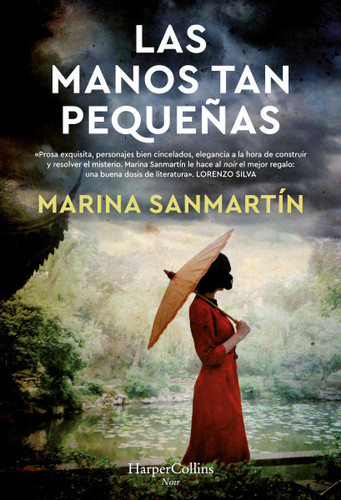 Las manos tan pequeñas (Hands so small) book cover by Marina Sanmartín