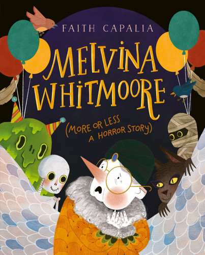 Melvina Whitmoore (More or Less a Horror Story) book cover by Faith Capalia