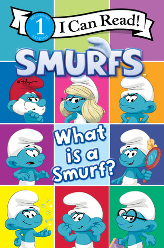 Smurfs: What Is a Smurf? (I Can Read Level 1) book cover by Peyo
