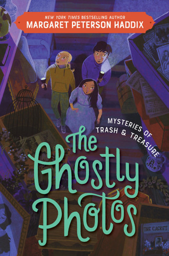 Mysteries of Trash and Treasure: The Ghostly Photos (Mysteries of Trash and Treasure #2) book cover by Margaret Peterson Haddix