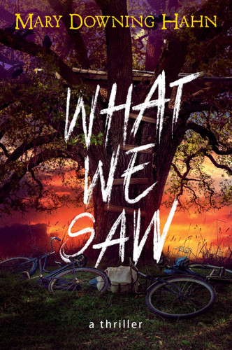 What We Saw: A Thriller book cover by Mary Downing Hahn