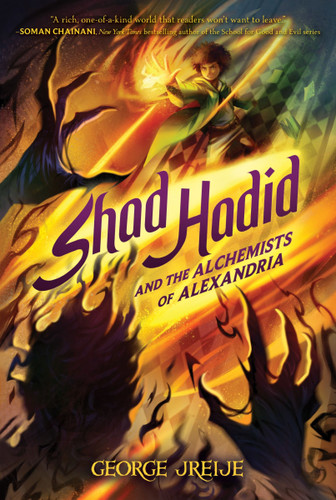 Shad Hadid and the Alchemists of Alexandria book cover by George Jreije