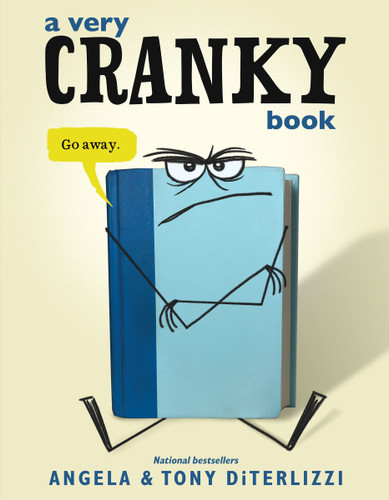A Very Cranky Book book cover by Angela DiTerlizzi