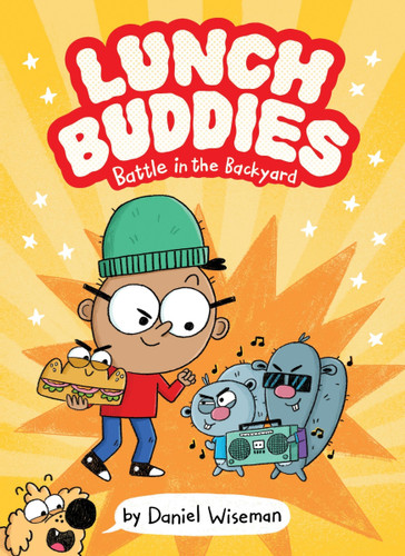 Lunch Buddies: Battle in the Backyard: A Graphic Novel (Lunch Buddies #1) book cover by Daniel Wiseman