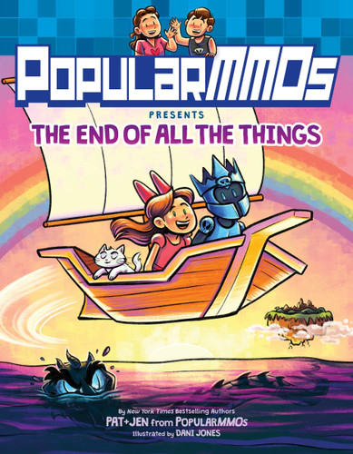 PopularMMOs Presents The End of All the Things: A Graphic Novel (PopularMMOs #11) book cover by PopularMMOs