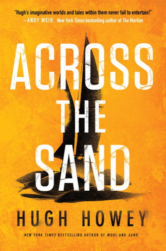 Across the Sand book cover by Hugh Howey