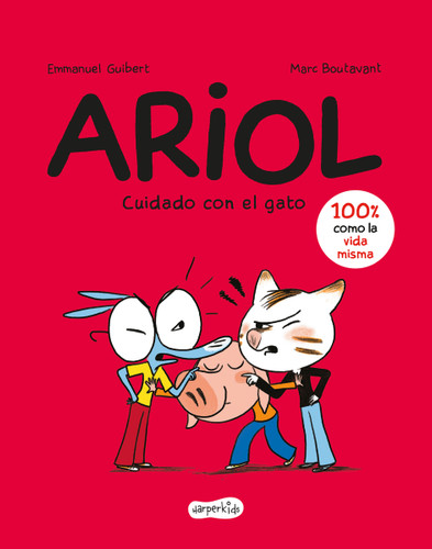 ARIOL 6. Cuidado con el gato (Ariol. watch out for the cat - Spanish Edition) book cover by Emmanuel Guibert