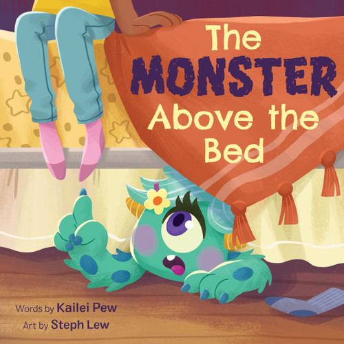 The Monster Above the Bed book cover by Kailei Pew