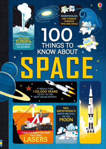 100 Things to Know About Space (100 THINGS TO KNOW ABOUT #2) book cover by Alex Frith, Jerome Martin, Alice James