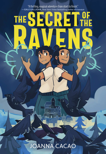 The Secret of the Ravens: A Graphic Novel book cover by Joanna Cacao