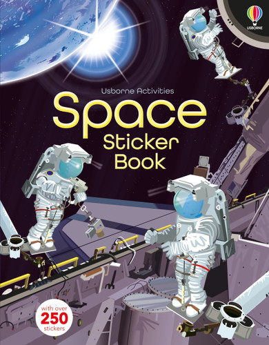 Space Sticker Book (Sticker Books #2) book cover by Fiona Watt