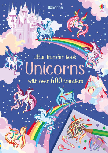 Transfer Activity Book Unicorns (Transfer Books) book cover by Hannah Watson