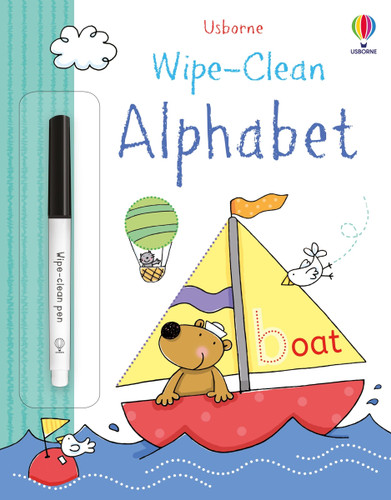 Wipe-Clean Alphabet: A Kindergarten Readiness Book for Kids (Wipe-Clean) book cover by Jessica Greenwell