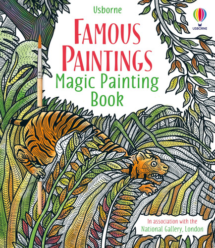 Famous Paintings Magic Painting Book (Magic Painting Books) book cover by Rosie Dickins