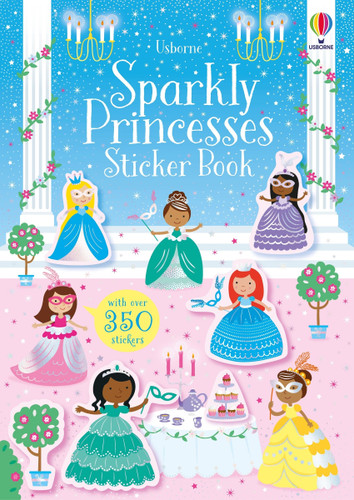 Sparkly Princesses Sticker Book (Sparkly Sticker Books) book cover by Kirsteen Robson