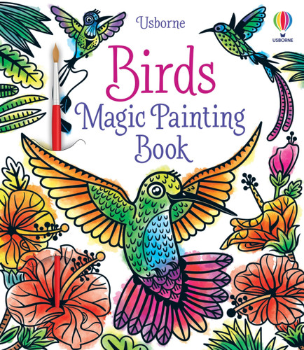 Birds Magic Painting Book (Magic Painting Books) book cover by Sam Baer