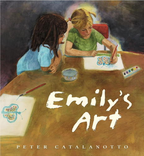 Emily's Art book cover by Peter Catalanotto