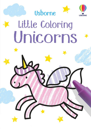 Little Coloring Unicorns (Little Coloring) book cover by Matthew Oldham