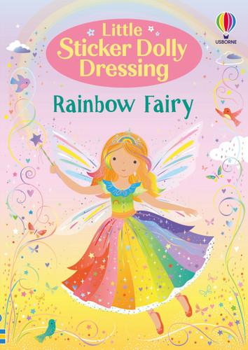 Little Sticker Dolly Dressing Rainbow Fairy (Little Sticker Dolly Dressing) book cover by Fiona Watt