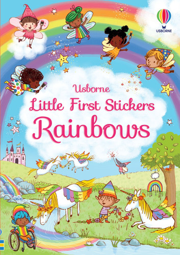 Little First Stickers Rainbows (Little First Stickers #8) book cover by Felicity Brooks