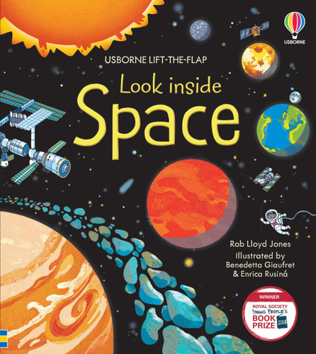 Look Inside Space (Look Inside) book cover by Rob Lloyd Jones