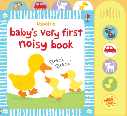 Baby's Very First Noisy Book (Baby's Very First Books) book cover by Fiona Watt
