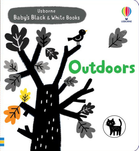 Baby's Black and White Books: Outdoors (Baby's Black and White Books) book cover by Mary Cartwright