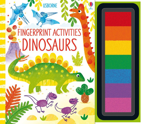 Fingerprint Activities Dinosaurs (Fingerprint Activities) book cover by Fiona Watt