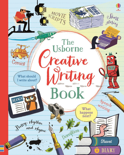 Creative Writing Book (Write Your Own) book cover by Louie Stowell