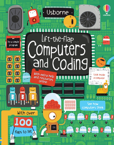 Lift-the-Flap Computers and Coding (Lift-the-flap) book cover by Rosie Dickins