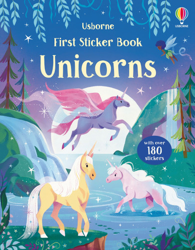 First Sticker Book Unicorns (First Sticker Books) book cover by Alice Beecham