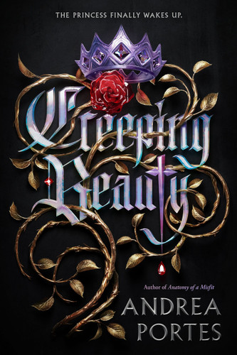 Creeping Beauty (ANZ) book cover by Andrea Portes