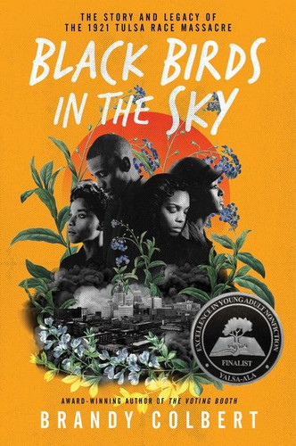 Black Birds in the Sky: The Story and Legacy of the 1921 Tulsa Race Massacre book cover by Brandy Colbert