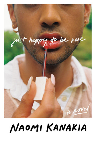 Just Happy to Be Here book cover by Naomi Kanakia