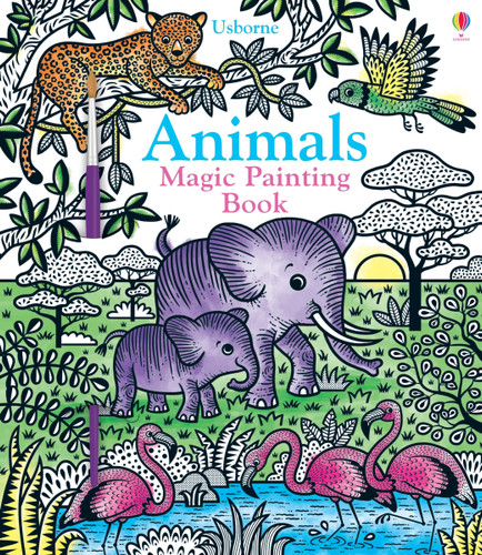 Animals Magic Painting Book (Magic Painting Books) book cover by Sam Taplin