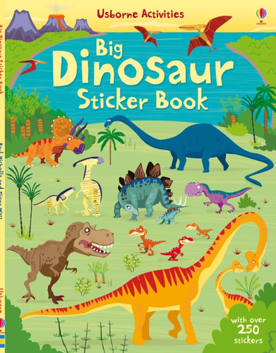 Big Dinosaur Sticker book (Sticker Books) book cover by Fiona Watt