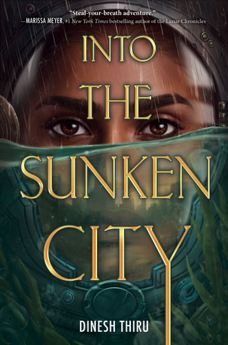 Into the Sunken City book cover by Dinesh Thiru