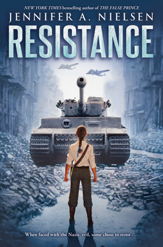 Resistance (Scholastic Gold) book cover by Jennifer A. Nielsen