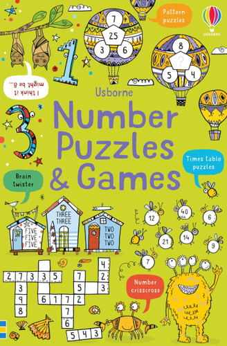 Number Puzzles and Games (Puzzles, Crosswords and Wordsearches) book cover by Phillip Clarke