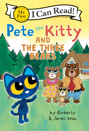 Pete the Kitty and the Three Bears (My First I Can Read) book cover by James Dean, Kimberly Dean